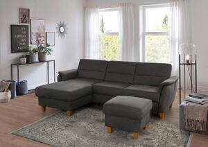 ROHOVÁ SEDAČKA, textil, sivá Sit & More - Sedačky, Online Only