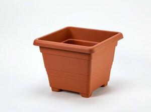 Plastia Kvetináč Begonia 60 x 60, hnedá