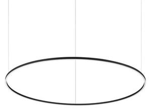 Ideal Lux 285061 ORACLE SLIM závesné svietidlo LED D1500mm 89W/4650lm 3000K čierna