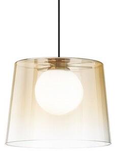 Ideal Lux 271316 FADE závesné svietidlo 1xG9 D270mm jantárová transparentná