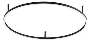 Ideal Lux 266022 ORACLE SLIM stropné svietidlo LED D900mm 51W/4060lm 3000K čierna