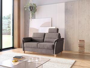 TROJMIESTNA POHOVKA, textil, tmavohnedá Sit & More - Sedačky, Online Only