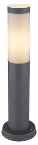 GLOBO 3158A BOSTON vonkajšie stojanové svietidlo/stĺpik V450mm 1xE27 IP44 antracit, opál