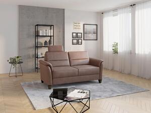 TROJMIESTNA POHOVKA, textil, farba lieskového orecha Sit & More - Sedačky, Online Only
