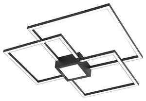 RABALUX 6868 Thabita stropné svietidlo LED 38W/2250lm 4000K matná čierna, biela, switchdimmer