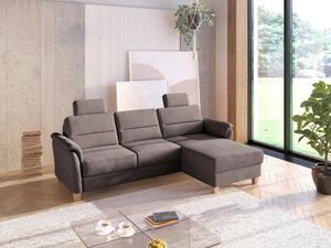 ROHOVÁ SEDAČKA, textil, tmavohnedá Sit & More - Sedačky, Online Only