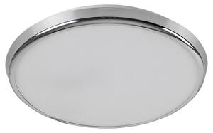 RABALUX 3464 Balthasar stropné svietidlo LED D300mm 18W/1600lm 3000-6500K RGB IP44 chrómová, biela, stmievateľné, diaľkový ovládač