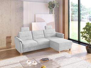 ROHOVÁ SEDAČKA, textil, strieborná Sit & More - Sedačky, Online Only