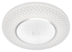 RABALUX 3254 Tornado stropné svietidlo LED D480mm 72W/5470lm 3000-6500K chrómová, biela, stmievateľné, diaľkový ovládač, starlight efekt