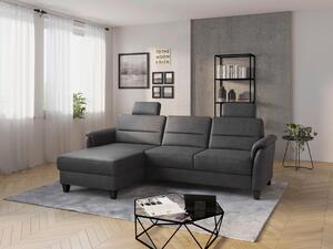 ROHOVÁ SEDAČKA, textil, antracitová Sit & More - Sedačky, Online Only