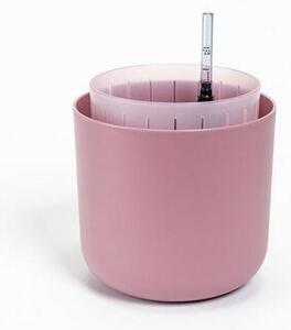 Plastia Samozavlažovací kvetináč Tolita Air ružová, pr. 16 cm