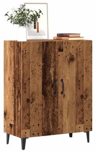 Komoda sivý staré drevo 70x34x90 cm spracované drevo