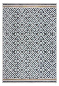 Žlto-modrý vnútorný a vonkajší koberec 120x170 cm Zia Trellis – Flair Rugs