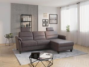 ROHOVÁ SEDAČKA, textil, hnedá Sit & More - Sedačky, Online Only