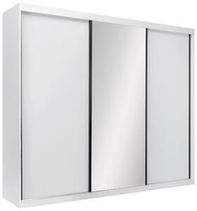 SKRIŇA S POSUVNÝMI DVERAMI, biela, 250/215/59,5 cm P & B - Skrine, Online Only