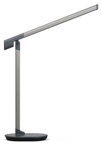 Philips 8719514443655 Sword stolná dotyková lampička LED 12W/450lm 2700-6500K USB šedá stmievateľná