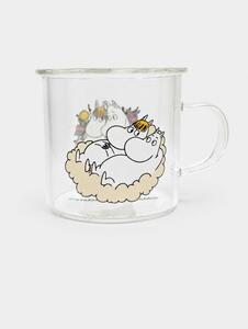 Sinsay - Sklenený hrnček s uchom The Moomins - viacfarebná