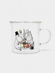 Sinsay - Sklenený hrnček s uchom The Moomins - viacfarebná