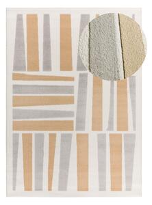 Koberec vo svetlosivej a krémovej farbe 160x230 cm Flora – Universal