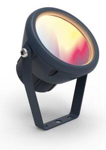 LUTEC CONNECTE 6602903424 MINI LETO exteriérové zapichovacie svietidlo LED 8W 400lm 2700-6500K+RGB IP65 tmavá šedá