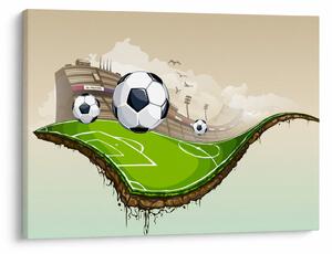 Obraz - Futbalové ihrisko (70x50 cm)