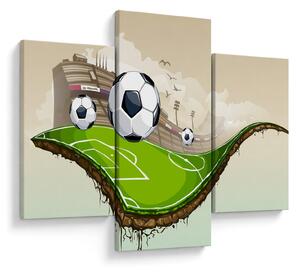 Obraz - Futbalové ihrisko (90x60 cm)