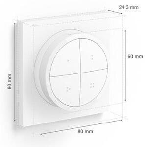 Philips HUE Smart Accessory 8719514440999 Tap dial switch ovládač biely vrátane batérie CR2032