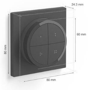 Philips HUE Smart Accessory 8719514440937 Tap dial switch ovládač čierny vrátane batérie CR2032