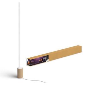 Philips HUE White and color ambiance 8719514433526 Signe stojanové svietidlo LED 1,4m 29W/2550lm biela, imitácia dreva, bluetooth