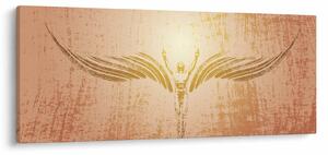 Obraz - Anjelská abstrakcia (120x50 cm)