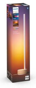 Philips HUE White and color ambiance 8719514433465 Signe stolové svietidlo LED 55,3cm 11,8W/1040lm biela, imitácia dreva, bluetooth