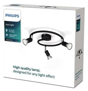 Philips 8719514465251 Limbali stropné bodové svietidlo/spot 3xGU10 čierna