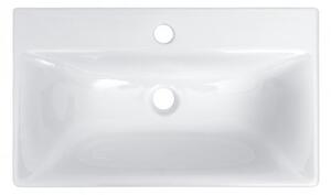 VILAN RIVA keramické umývadlo 64 x 37 cm na skrinku/ dosku biela, VEA64