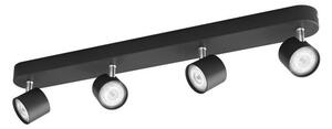 Philips 8719514435438 Star stropné bodové svietidlo/spot 4xLED 4x4,5W/4x500lm 2700K čierna