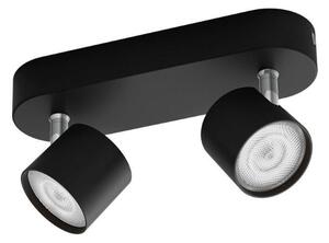Philips 8719514435391 Star stropné bodové svietidlo/spot 2xLED 2x4,5W/2x500lm 2700K čierna