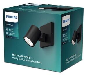 Philips 8719514435292 Runner stropné bodové svietidlo/spot 1xGU10 čierna