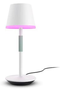 8719514404571 Philips HUE Go prenosná dotyková stolná lampička LED 36cm 6,2W/530lm CCT RGB IP54 biela bluetooth vrátane batérie