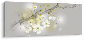 Obraz rozkvitnutej vetvičky (120x50 cm)