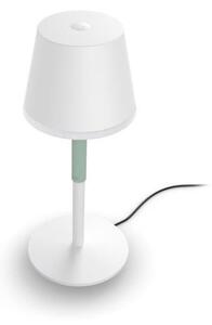 8719514404571 Philips HUE Go prenosná dotyková stolná lampička LED 36cm 6,2W/530lm CCT RGB IP54 biela bluetooth vrátane batérie