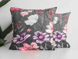 XPOSE® Bavlnená obliečka na vankúš FLORA 40x40 cm 2ks