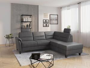 ROHOVÁ SEDAČKA, textil, antracitová Sit & More - Sedačky, Online Only