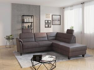 ROHOVÁ SEDAČKA, textil, hnedá Sit & More - Sedačky, Online Only
