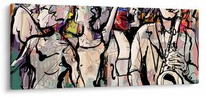 Obraz - Jazzová noc (120x50 cm)