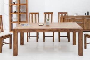Jedálenský stôl MAKASSAR NATUR 200cm - prírodná