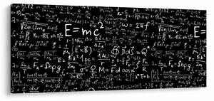 Obraz - Matematika (120x50 cm)