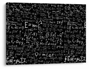 Obraz - Matematika (70x50 cm)