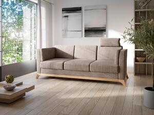TROJMIESTNA POHOVKA, textil, taupe Sit & More - Sedačky, Online Only