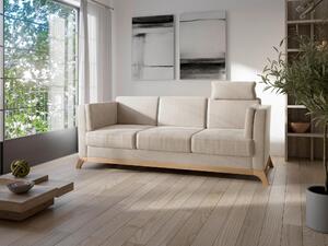 TROJMIESTNA POHOVKA, textil, béžová Sit & More - Sedačky, Online Only