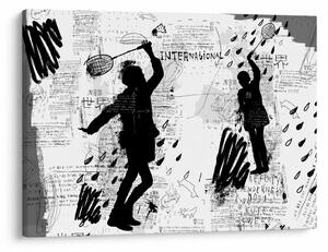 Obraz - Street art - rozruch (70x50 cm)