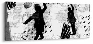 Obraz - Street art - rozruch (120x50 cm)